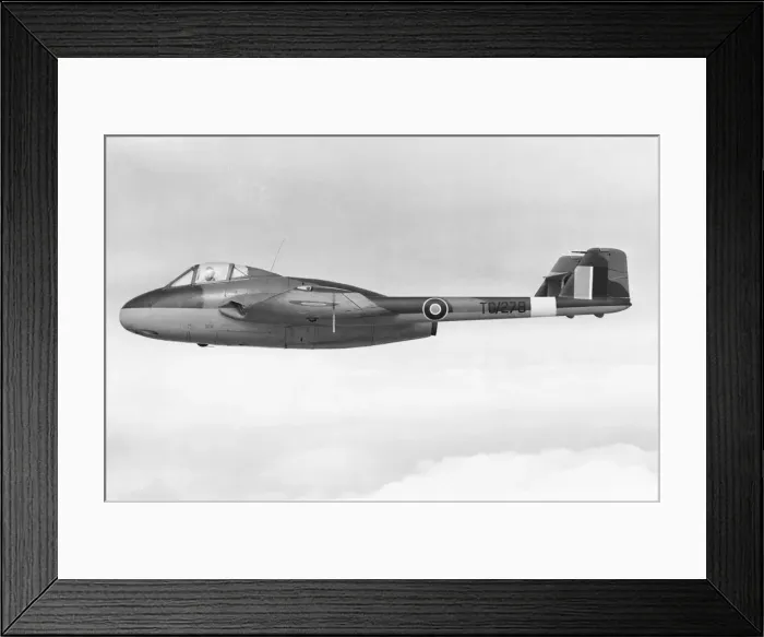 Framed Print : de Havilland DH-100 Vampire Framed Print : de Havilland DH-100 Vampire