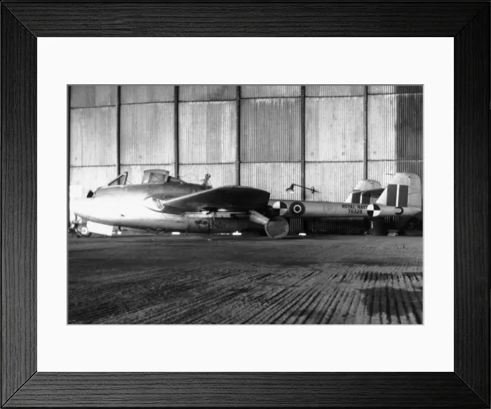 Framed Print : de Havilland DH-100 Vampire Framed Print : de Havilland DH-100 Vampire