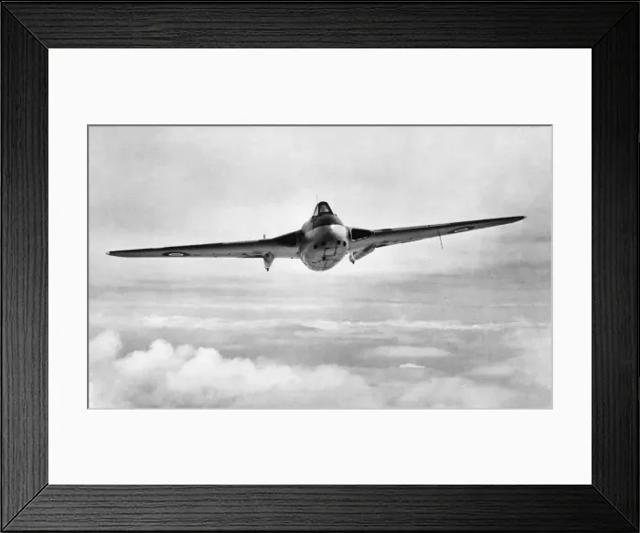 Framed Print : de Havilland DH-100 Vampire Framed Print : de Havilland DH-100 Vampire