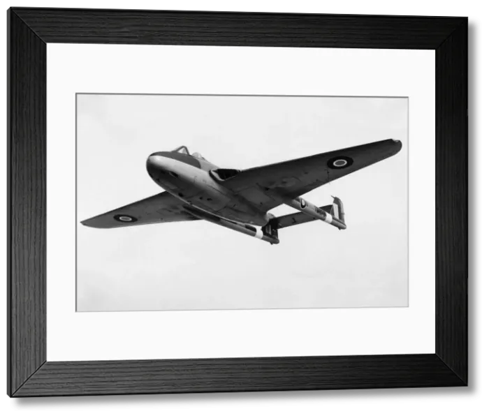 Framed Print : de Havilland DH-100 Vampire Framed Print : de Havilland DH-100 Vampire