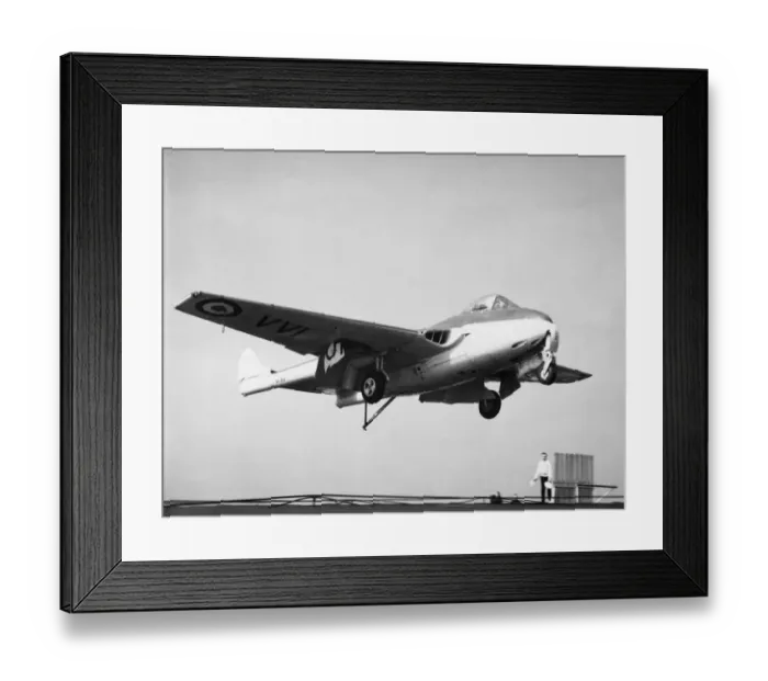 Framed Print : de Havilland DH-115 Sea Vampire F-20 Framed Print : de Havilland DH-115 Sea Vampire F-20
