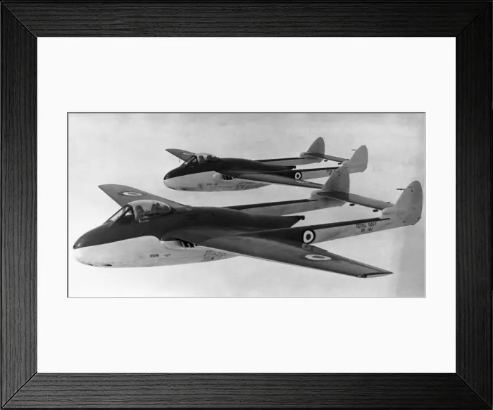 Framed Print : de Havilland DH-115 Sea Vampire F-20