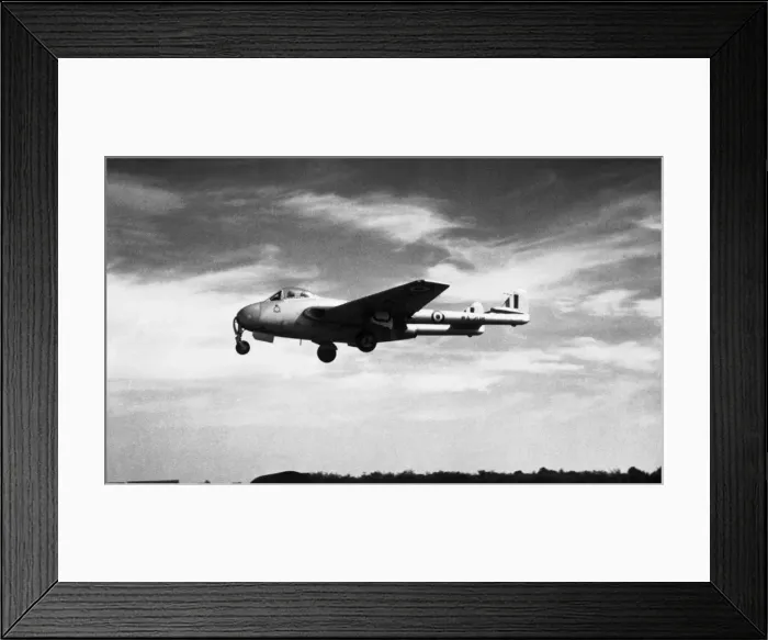 Framed Print : de Havilland DH-100 Vampire Framed Print : de Havilland DH-100 Vampire