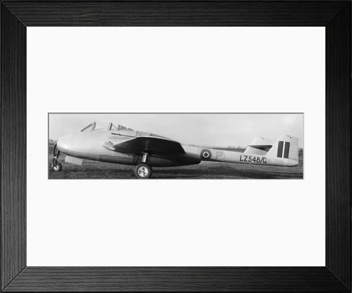 Framed Print : de Havilland DH-100 Vampire Framed Print : de Havilland DH-100 Vampire