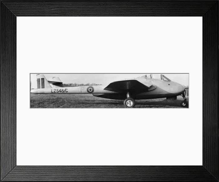 Framed Print : de Havilland DH-100 Vampire Framed Print : de Havilland DH-100 Vampire
