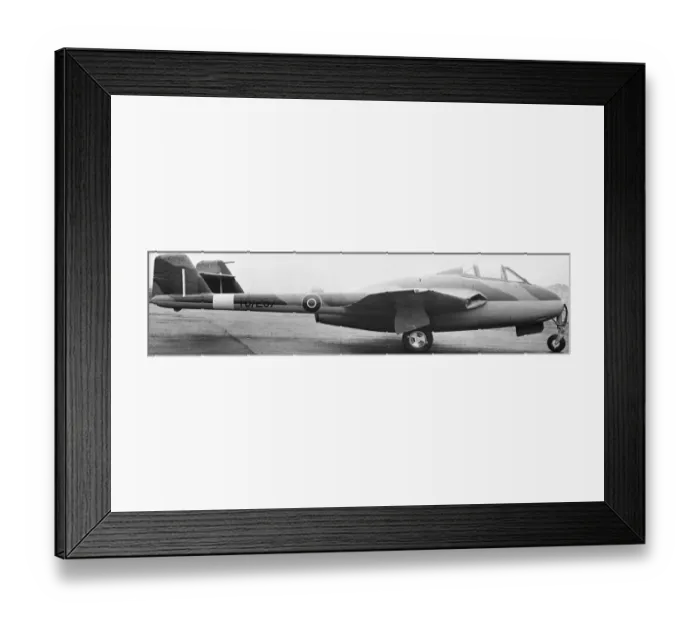 Framed Print : de Havilland DH-100 Vampire Framed Print : de Havilland DH-100 Vampire