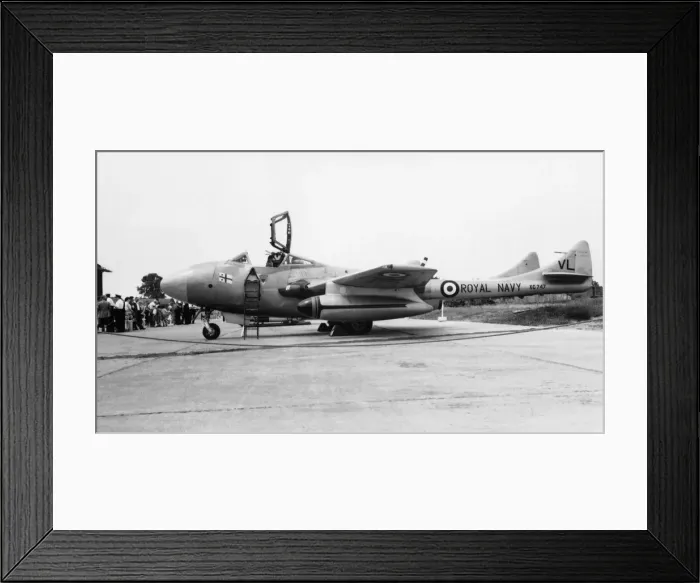 Framed Print : de Havilland DH-115 Sea Vampire T-22 Framed Print : de Havilland DH-115 Sea Vampire T-22