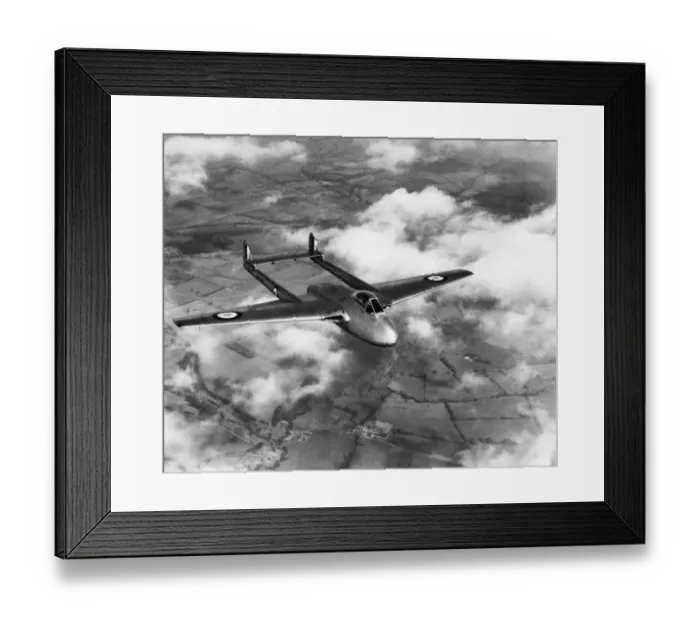 Framed Print : de Havilland DH-100 Vampire Framed Print : de Havilland DH-100 Vampire