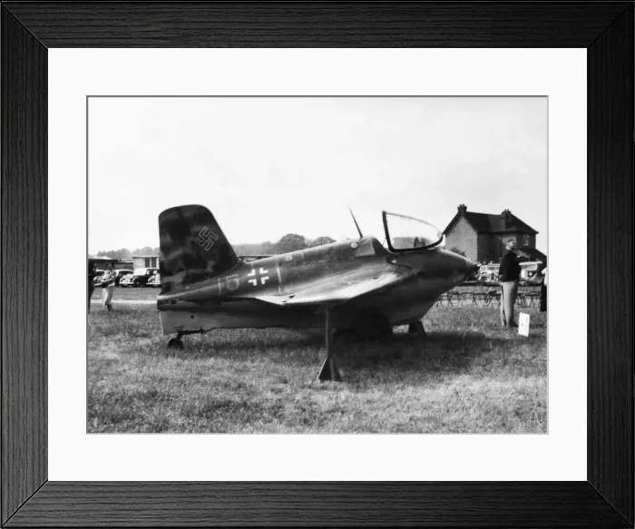 Framed Print : Messerschmitt Me-163 Komet Framed Print : Messerschmitt Me-163 Komet