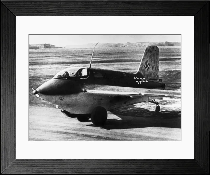 Framed Print : Messerschmitt Me-163B Komet Framed Print : Messerschmitt Me-163B Komet