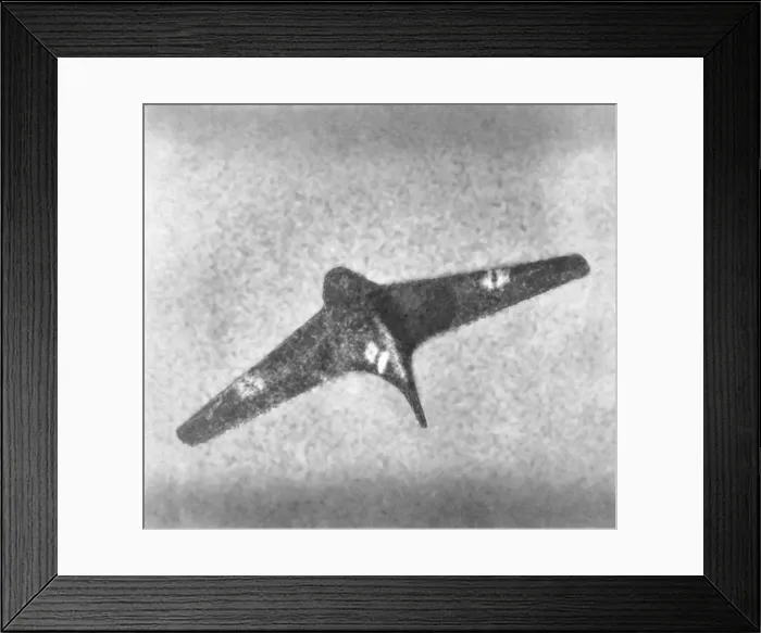 Framed Print : Messerschmitt Me-163B Komet