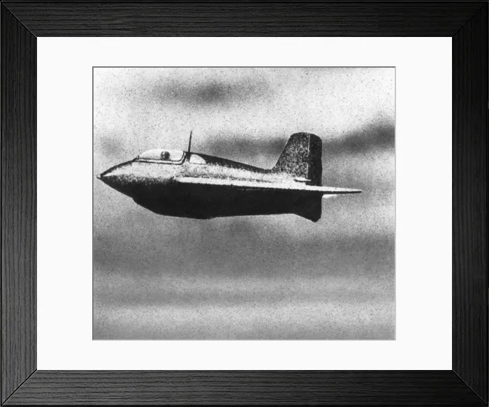 Framed Print : Messerschmitt Me-163B Komet Framed Print : Messerschmitt Me-163B Komet