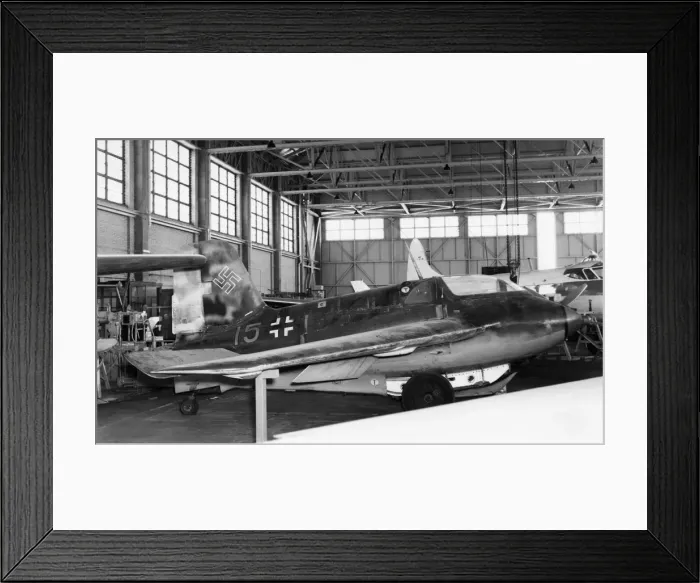 Framed Print : Messerschmitt Me-163 Komet Framed Print : Messerschmitt Me-163 Komet