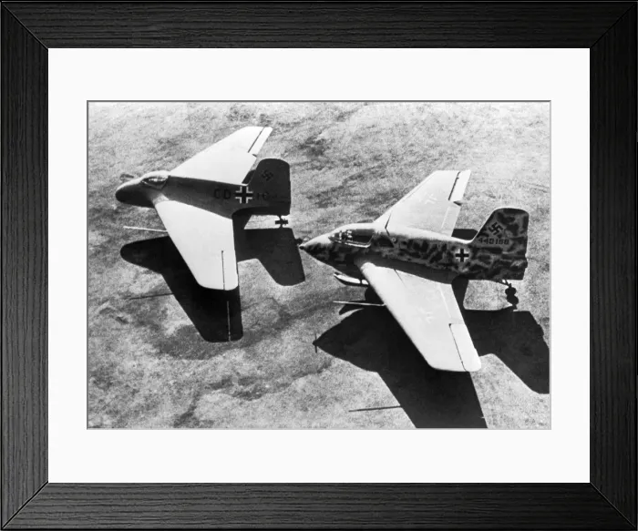 Framed Print : Messerschmitt Me-163 Komet Framed Print : Messerschmitt Me-163 Komet