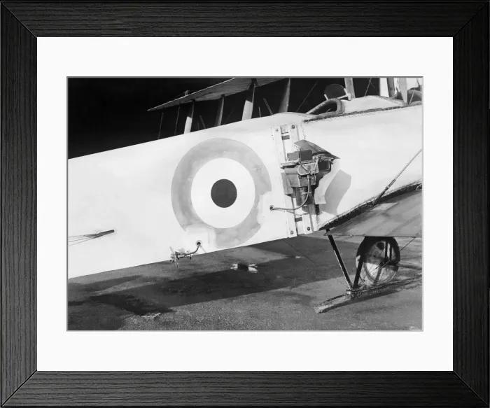 Framed Print : Avro 504 with Vertical Fuselage-Mounted Camera for Aerial-Photography Date: 1910s Framed Print : Avro 504 with Vertical Fuselage-Mounted Camera for Aerial-Photography Date: 1910s