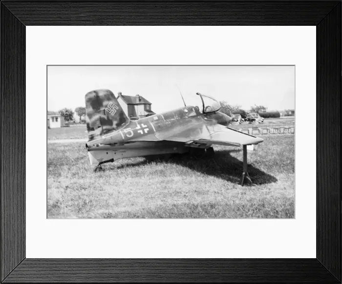 Framed Print : Messerschmitt Me-163 Komet Framed Print : Messerschmitt Me-163 Komet