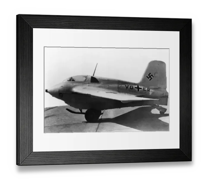 Framed Print : Messerschmitt Me-163 Komet Framed Print : Messerschmitt Me-163 Komet