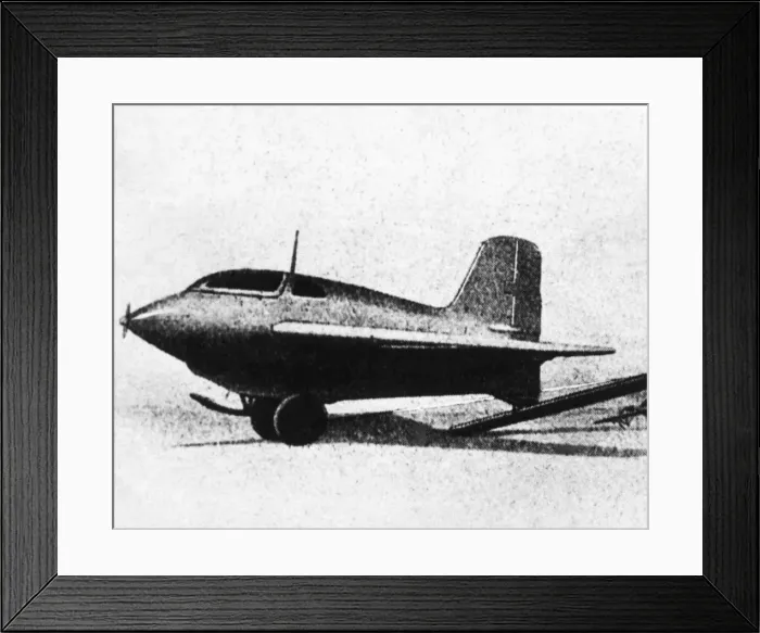 Framed Print : Messerschmitt Me-163B Komet Framed Print : Messerschmitt Me-163B Komet
