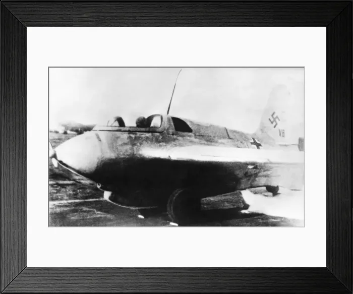 Framed Print : Messerschmitt Me-163 Komet Framed Print : Messerschmitt Me-163 Komet