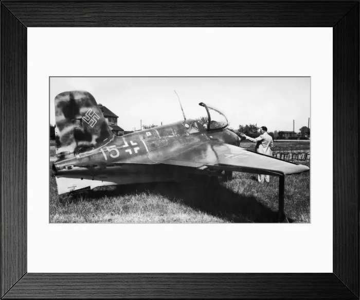 Framed Print : Messerschmitt Me-163 Komet Framed Print : Messerschmitt Me-163 Komet