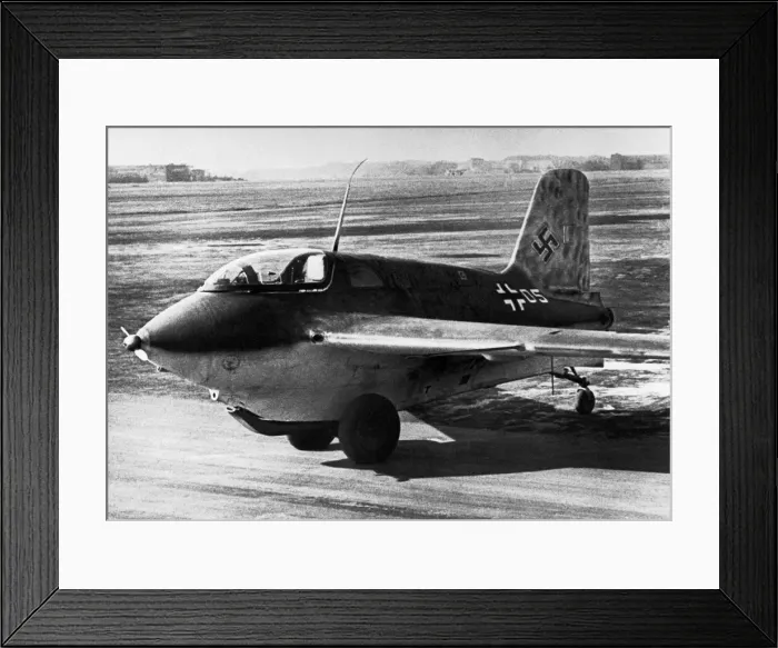 Framed Print : Messerschmitt Me-163 Komet Framed Print : Messerschmitt Me-163 Komet