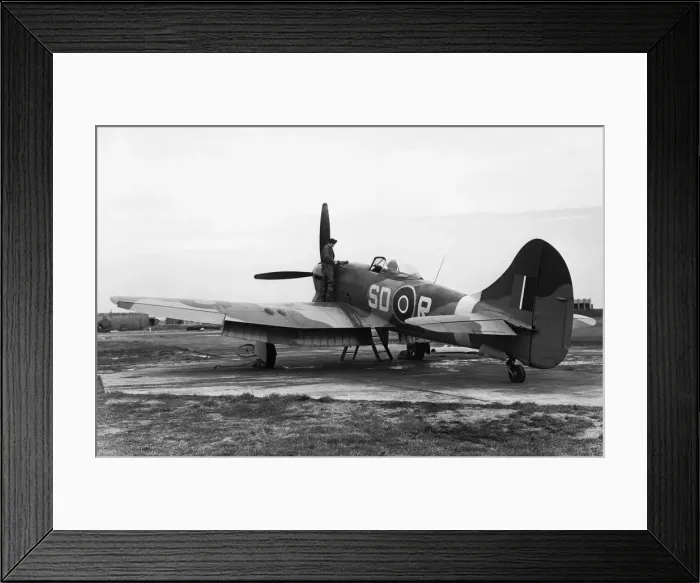 Framed Print : Hawker Tempest Framed Print : Hawker Tempest