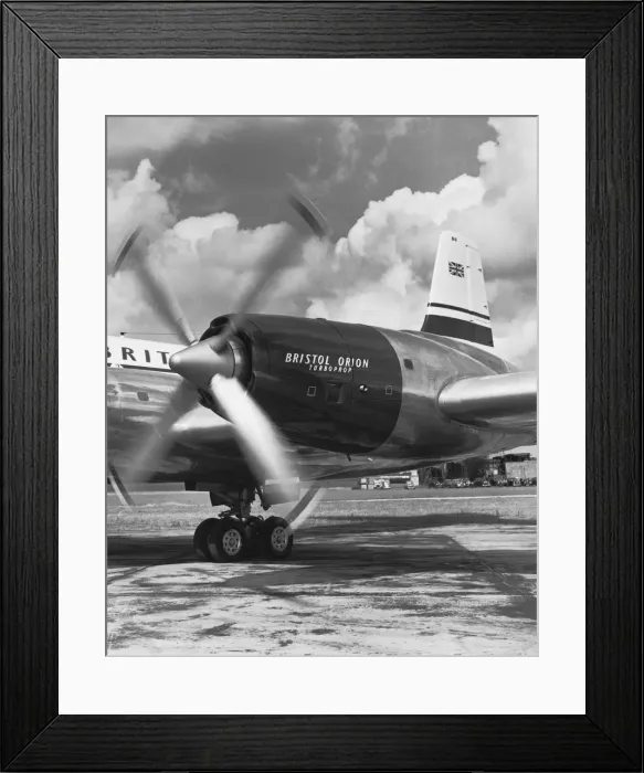 Framed Print : Bristol B-175 Britannia Framed Print : Bristol B-175 Britannia
