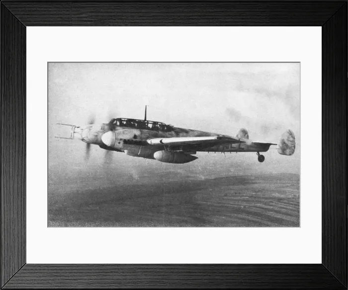 Framed Print : Messerschmitt Bf-110 Framed Print : Messerschmitt Bf-110