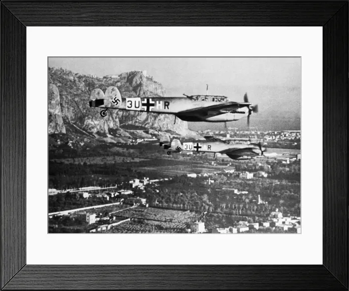 Framed Print : Messerschmitt Bf-110 Framed Print : Messerschmitt Bf-110