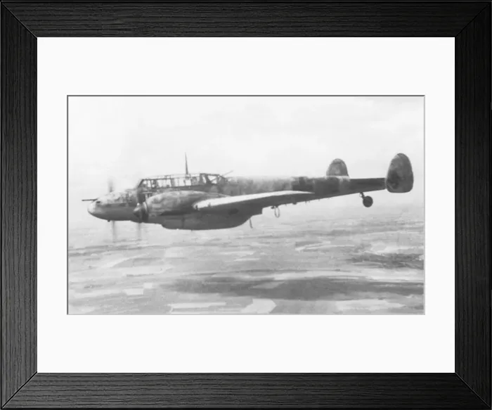Framed Print : Messerschmitt Bf-110 Framed Print : Messerschmitt Bf-110