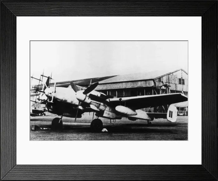 Framed Print : Messerschmitt Bf-110 Framed Print : Messerschmitt Bf-110