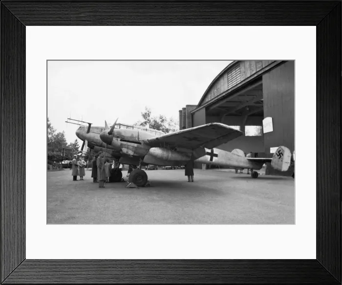 Framed Print : Messerschmitt Bf-110 Framed Print : Messerschmitt Bf-110