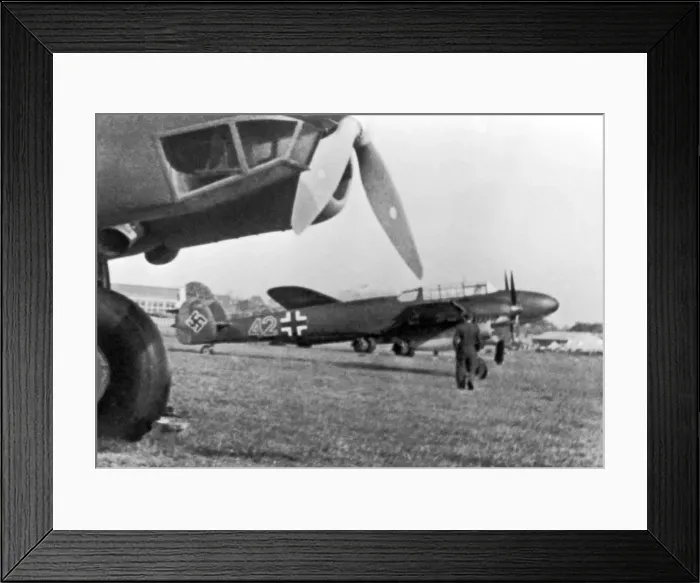 Framed Print : Messerschmitt Bf-110 Framed Print : Messerschmitt Bf-110