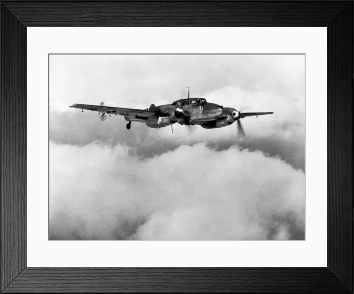 Framed Print : Messerschmitt Bf-110 Framed Print : Messerschmitt Bf-110