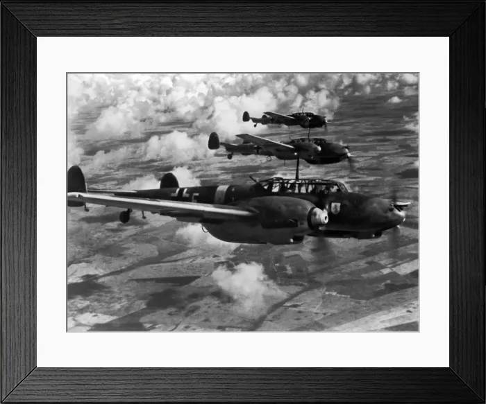 Framed Print : Messerschmitt Bf-110 Framed Print : Messerschmitt Bf-110