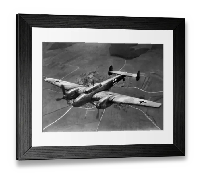 Framed Print : Messerschmitt Bf-110 Framed Print : Messerschmitt Bf-110