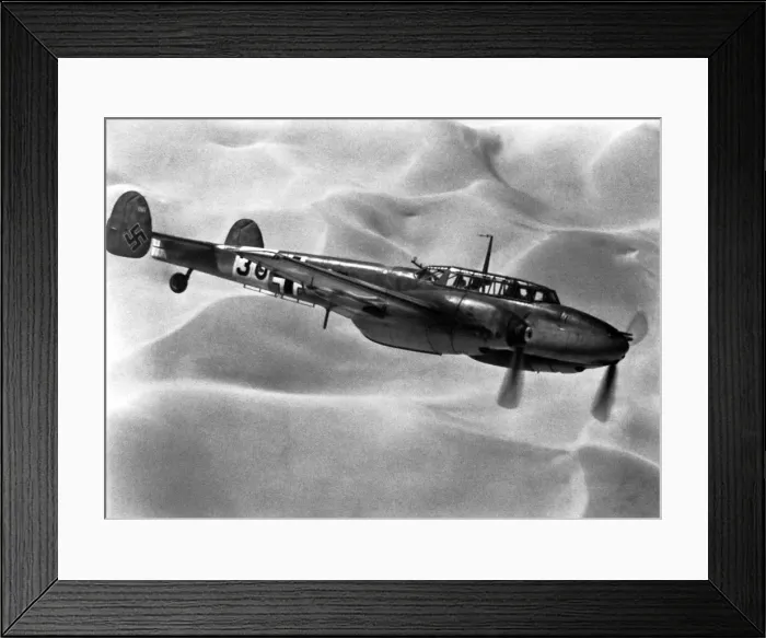 Framed Print : Messerschmitt Bf-110 Framed Print : Messerschmitt Bf-110