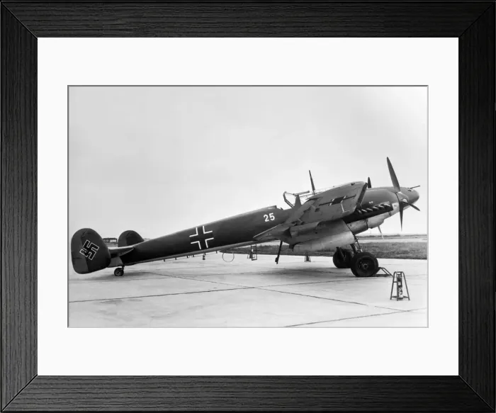 Framed Print : Messerschmitt Bf-110 Framed Print : Messerschmitt Bf-110