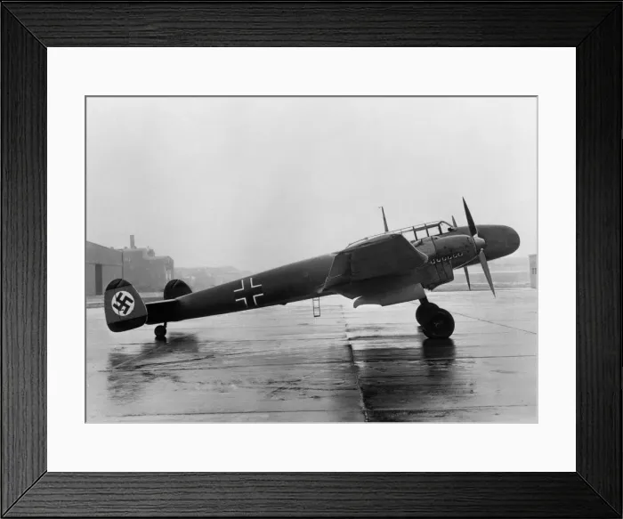 Framed Print : Messerschmitt Bf-110 Framed Print : Messerschmitt Bf-110