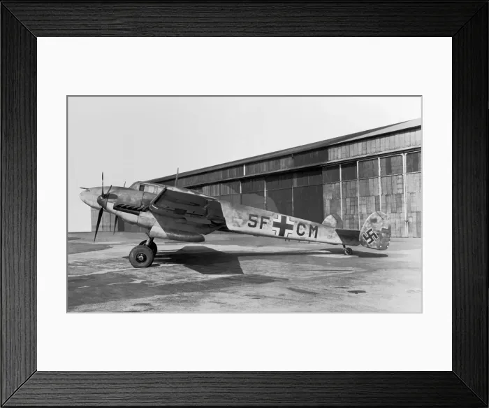 Framed Print : Messerschmitt Bf-110 Framed Print : Messerschmitt Bf-110