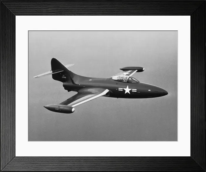 Framed Print : Grumman F9F-2 Panther Framed Print : Grumman F9F-2 Panther