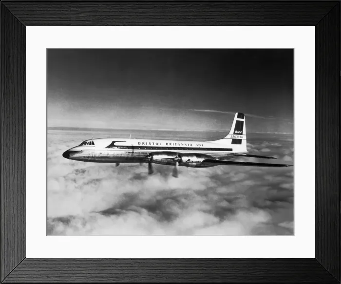 Framed Print : Bristol B-175 Britannia Framed Print : Bristol B-175 Britannia