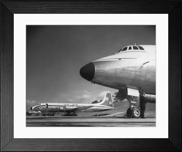 Framed Print : Bristol B-175 Britannia Framed Print : Bristol B-175 Britannia