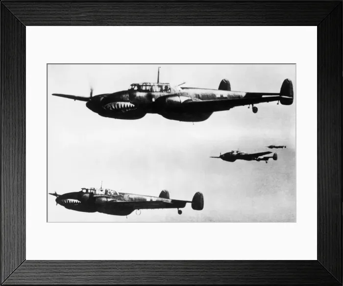 Framed Print : Messerschmitt Bf-110 Framed Print : Messerschmitt Bf-110