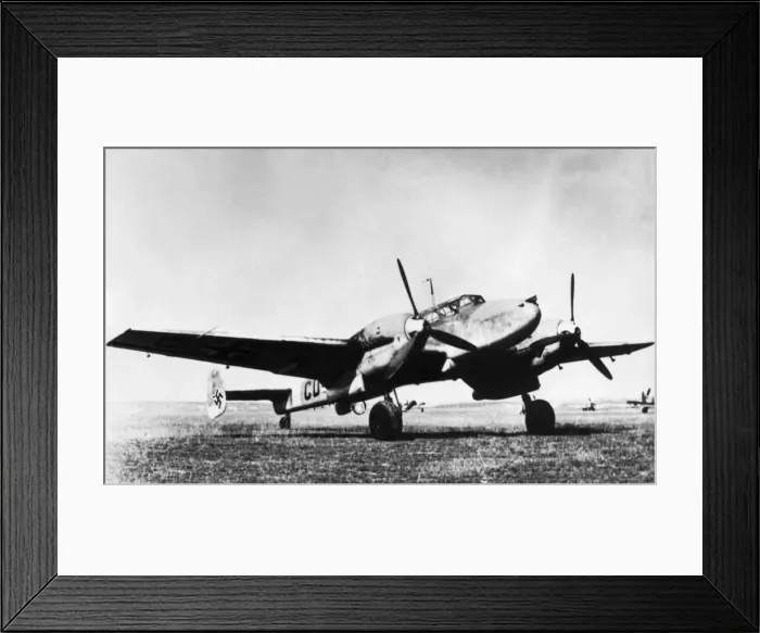 Framed Print : Messerschmitt Bf-110 Framed Print : Messerschmitt Bf-110