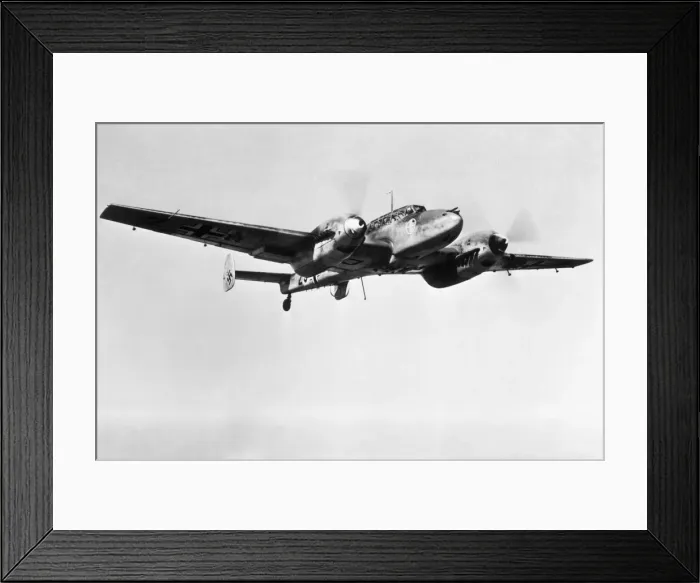 Framed Print : Messerschmitt Bf-110 Framed Print : Messerschmitt Bf-110
