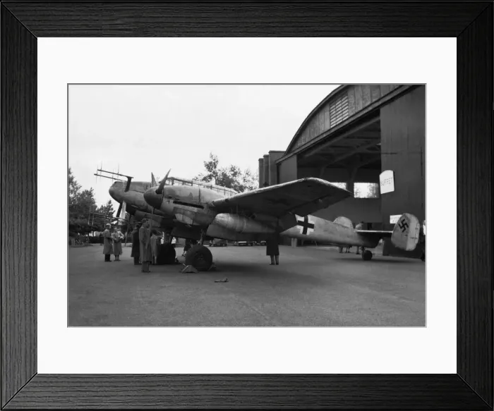 Framed Print : Messerschmitt Bf-110 Framed Print : Messerschmitt Bf-110
