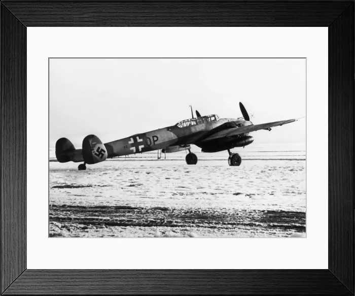 Framed Print : Messerschmitt Bf-110 Framed Print : Messerschmitt Bf-110