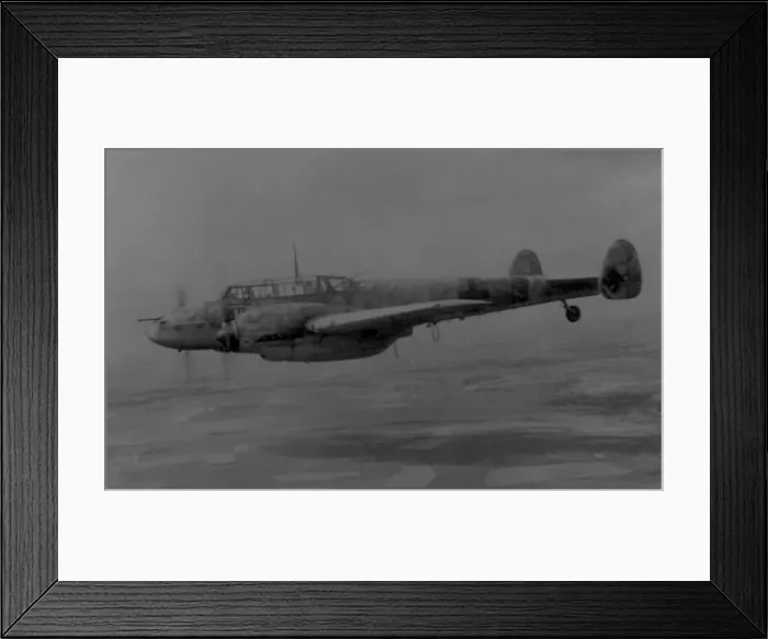 Framed Print : Messerschmitt Bf-110 Framed Print : Messerschmitt Bf-110