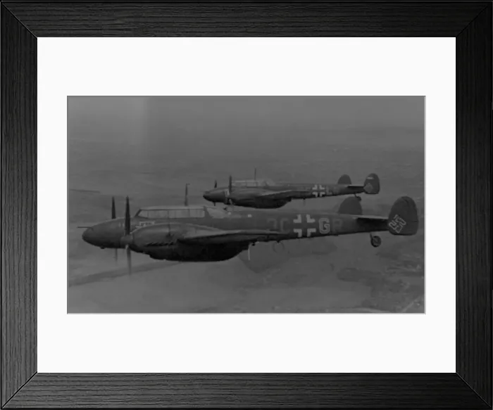 Framed Print : Messerschmitt Bf-110 Framed Print : Messerschmitt Bf-110